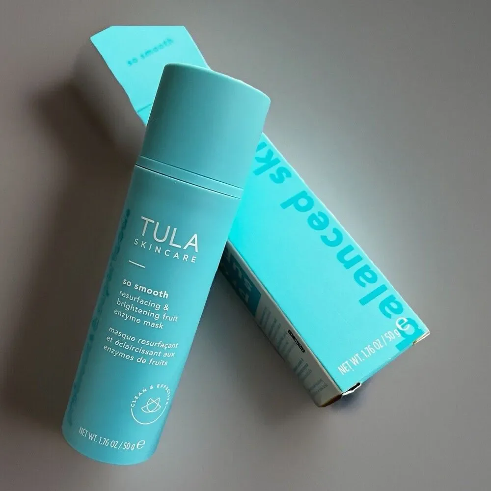 Tula So Smooth Resurfacing And Brightening Fruit Enzyme‎ Mask New 1.76 Ounce NIB